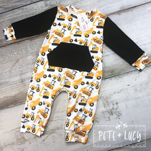Load image into Gallery viewer, Movin Dirt Romper
