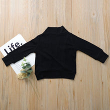Load image into Gallery viewer, Black Long Sleeve Sweater Cardigan
