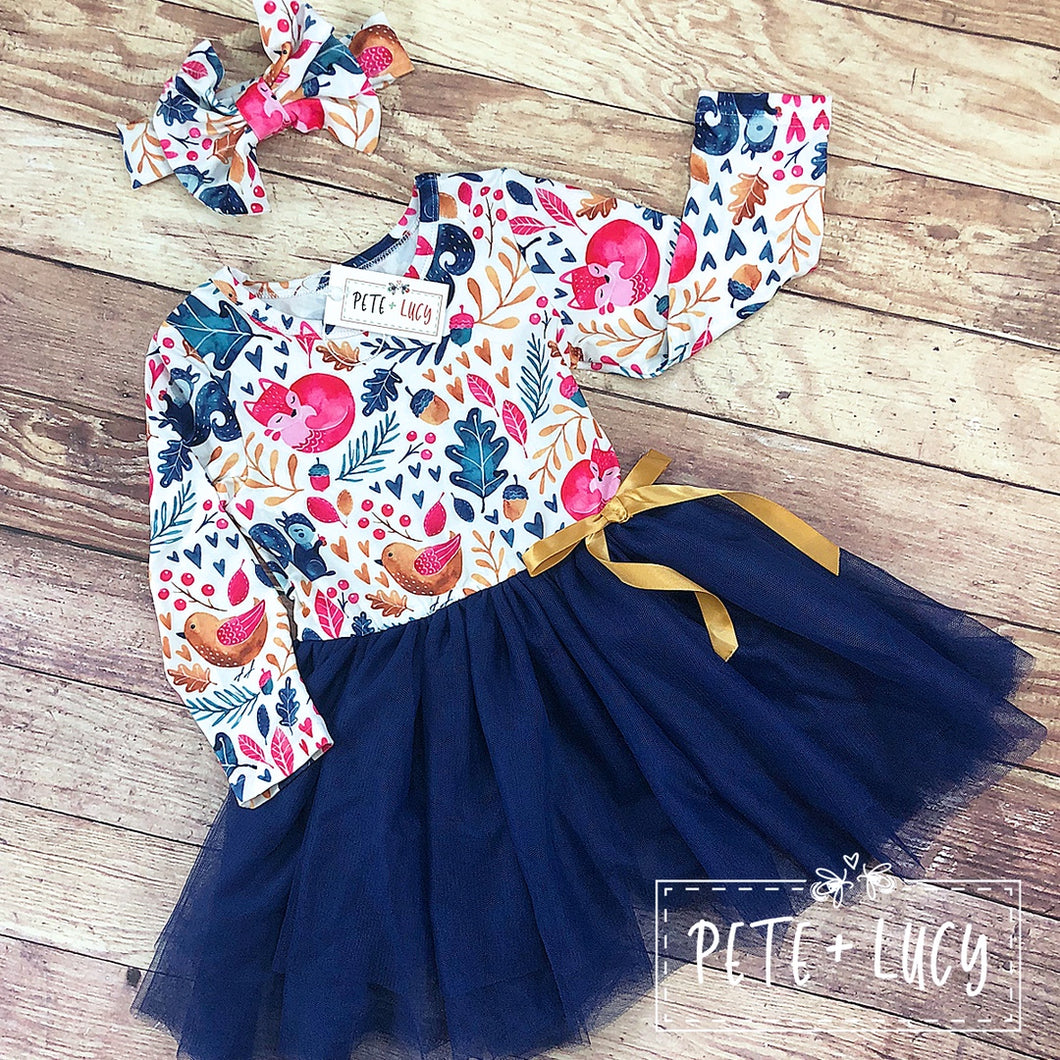 Winter Wonderland Love Tutu Dress