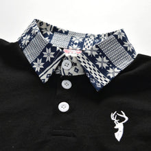 Load image into Gallery viewer, Fawn Pattern Lapel Polo Shirt
