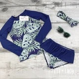 Tropical Rash Guard Suit