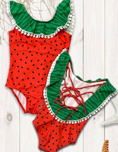 Load image into Gallery viewer, Slice of Summer Swimsuit
