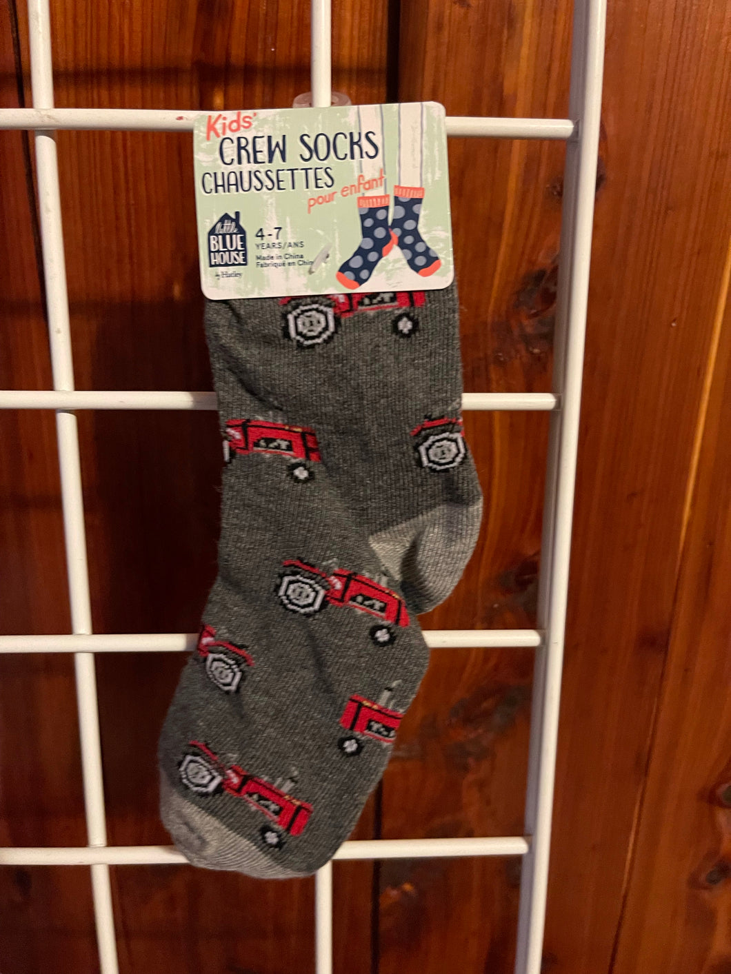 Kids Farm Tractor Sock