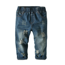 Load image into Gallery viewer, Ripped Denim Pants

