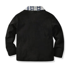 Load image into Gallery viewer, Fawn Pattern Lapel Polo Shirt
